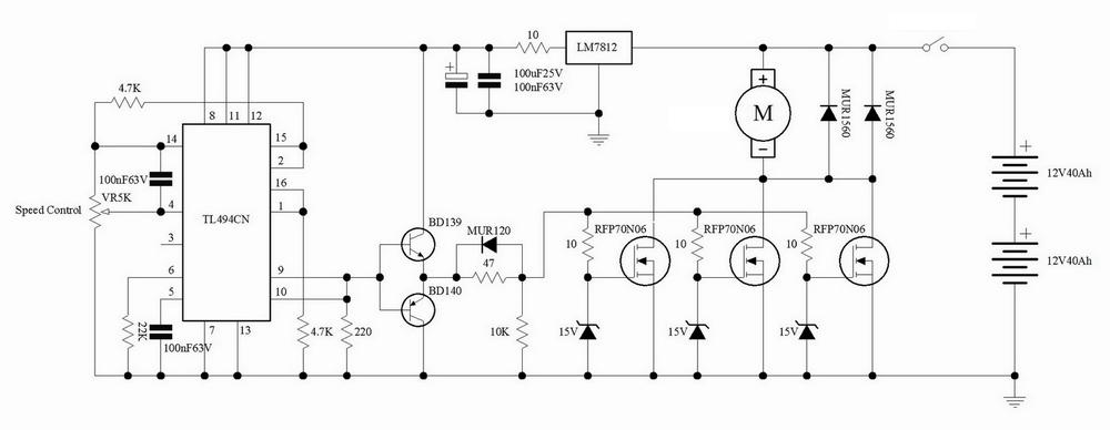 35V DC Motor Controller (PWM) — Parallax Forums pmc motor wiring diagram 